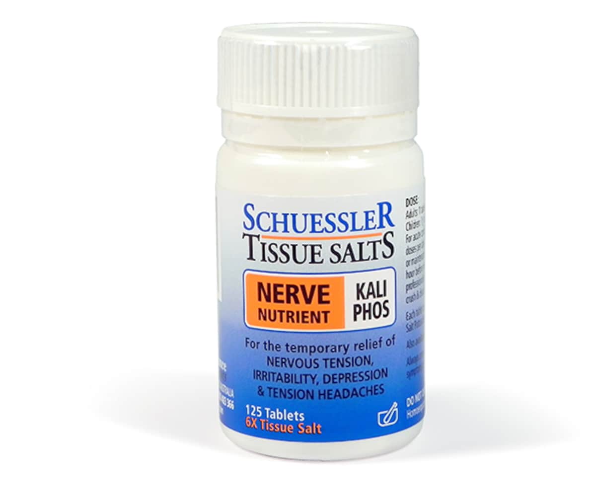 Thumbnail Schuessler Tissue Salts Kali Phos Nerve Nutrient 125 Tablets
