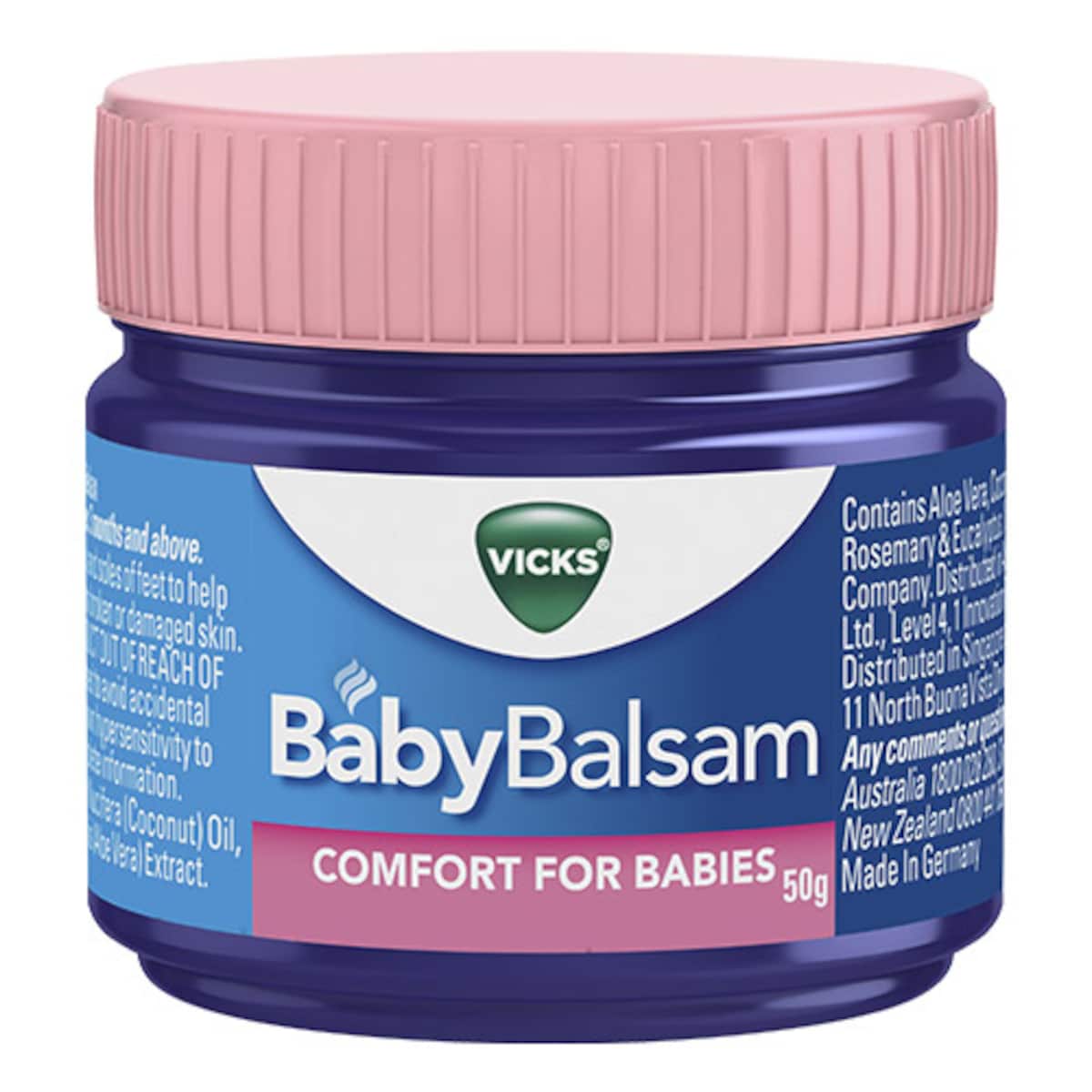 Thumbnail Vicks Baby Balsam Decongestant Chest Rub 50g