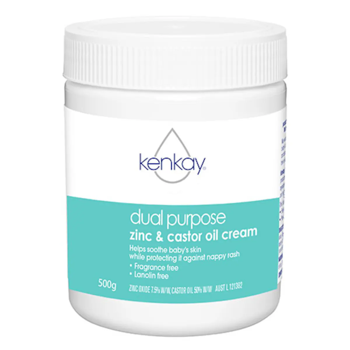 Thumbnail Kenkay Dual Purpose Zinc & Castor Oil Cream 500g