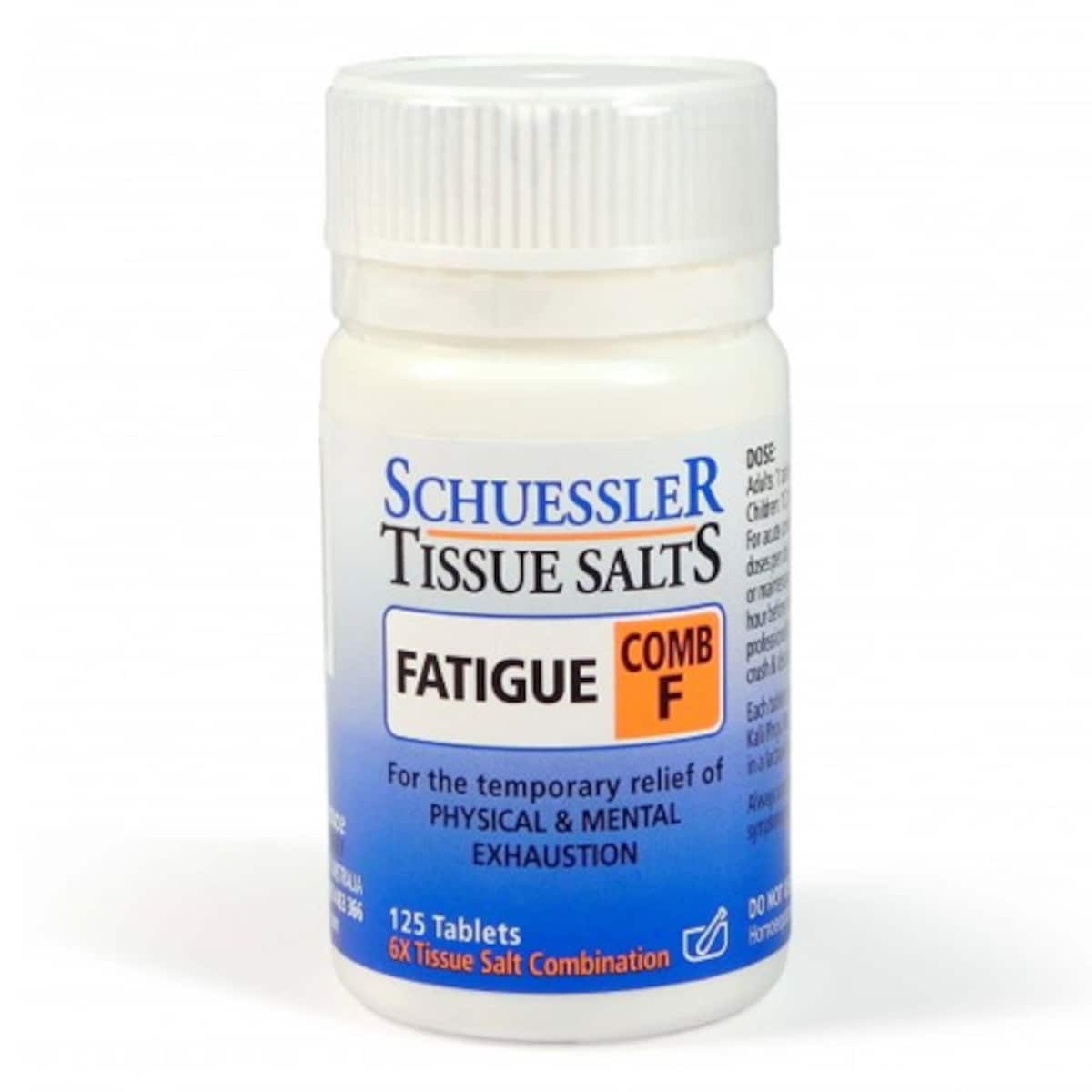 Thumbnail Schuessler Tissue Salts Comb F Fatigue 125 Tablets