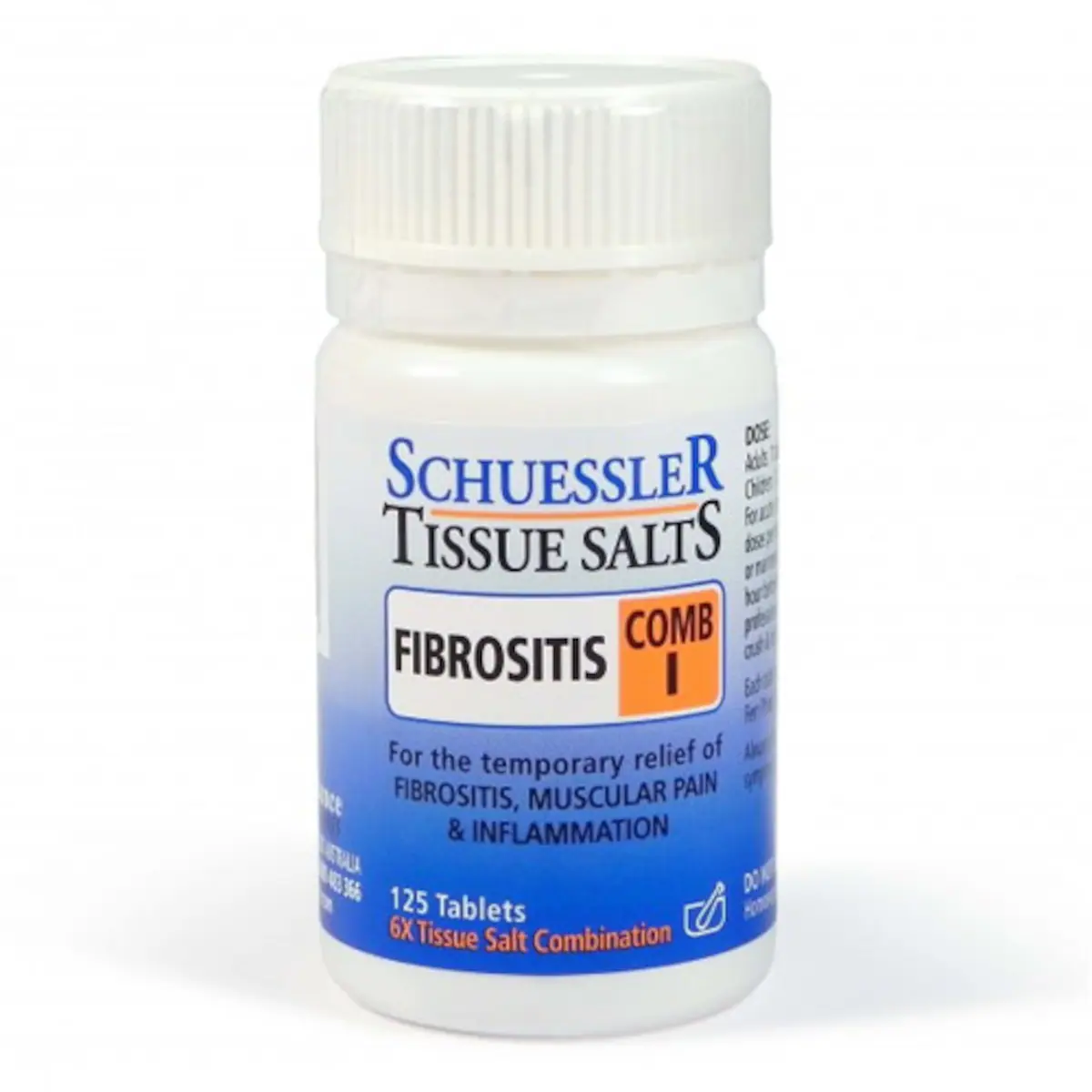 Thumbnail Schuessler Tissue Salts Comb I Fibrositis 125 Tablets