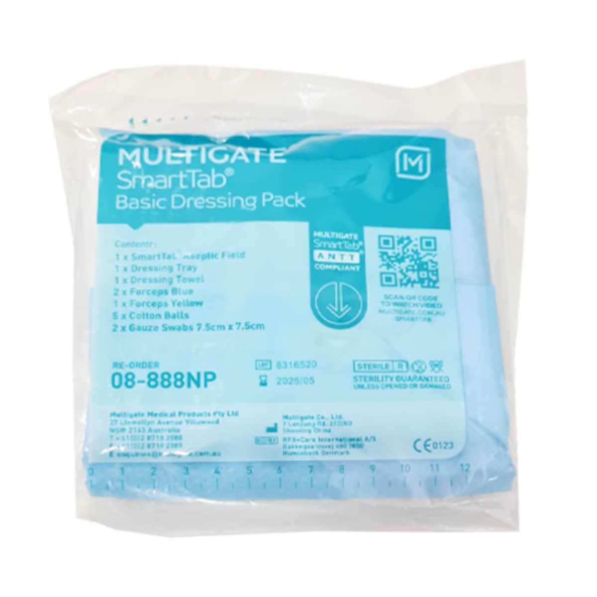 Thumbnail Multigate SmartTab Basic Sterile Wound Dressing Pack