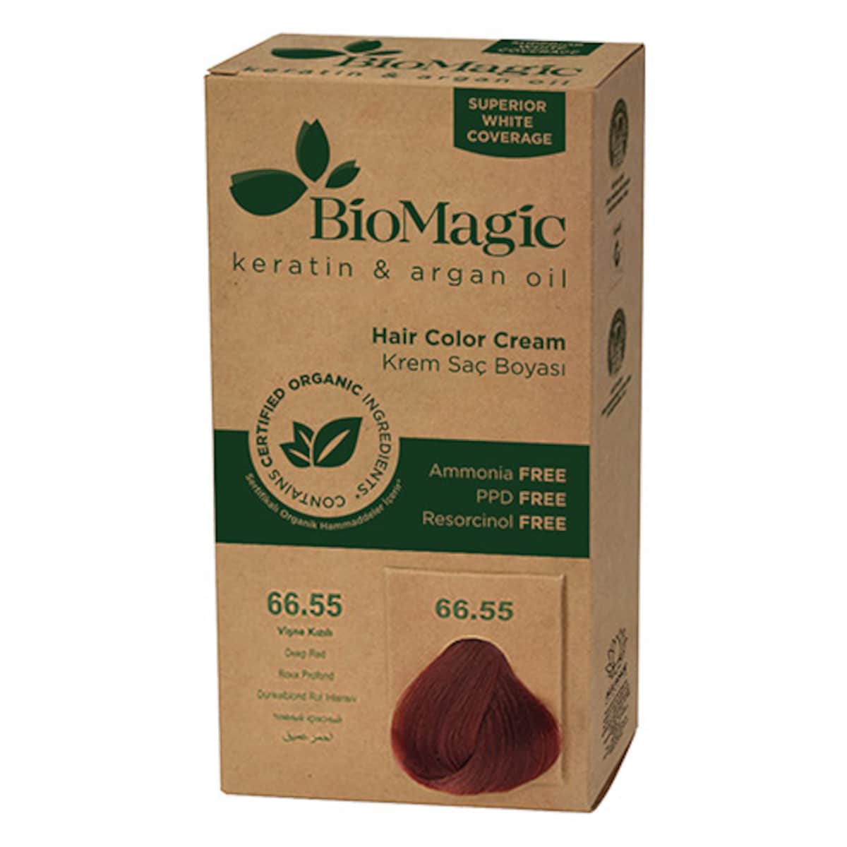 Thumbnail Bio Magic Hair Colour Cream Deep Red 66.55