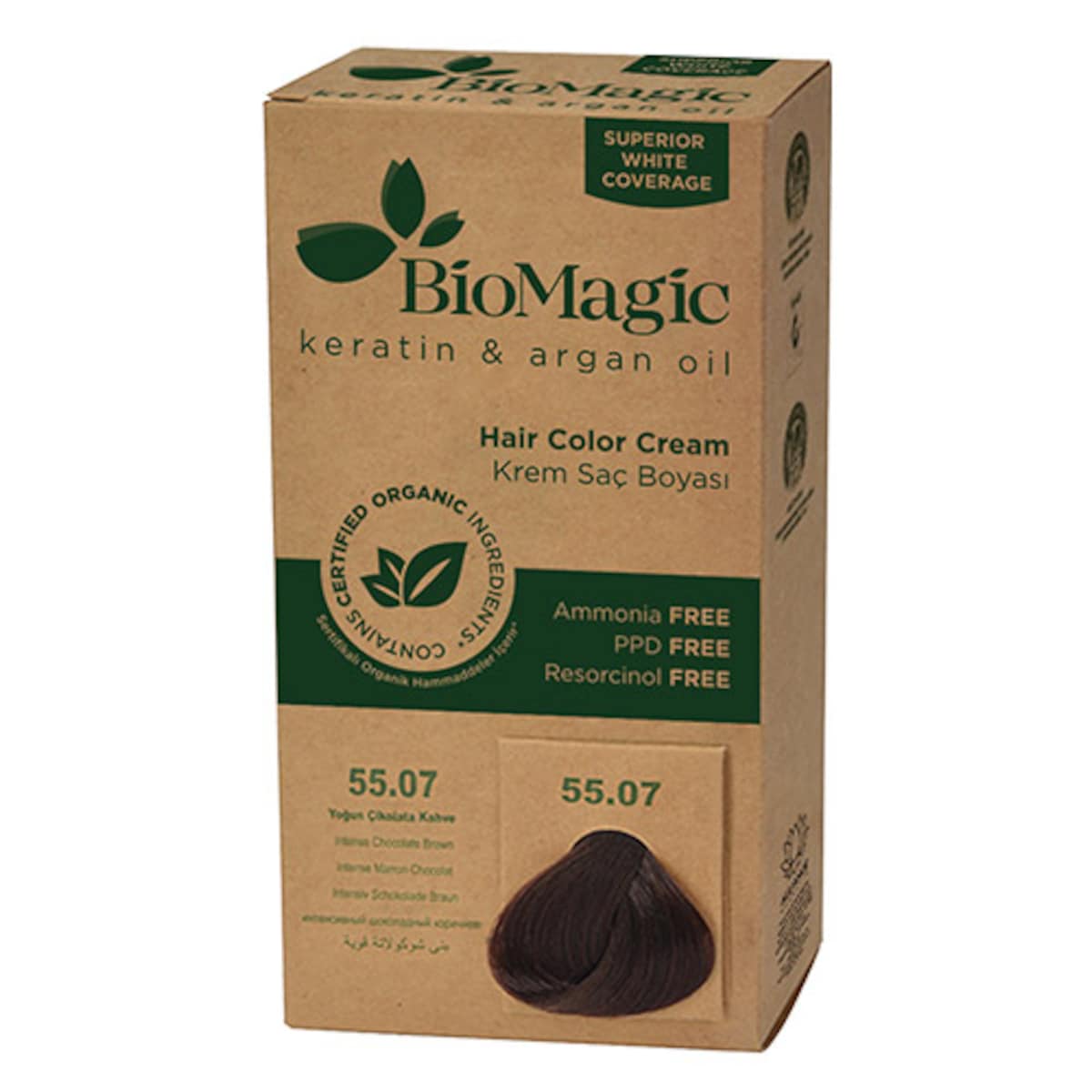 Thumbnail Bio Magic Hair Colour Cream Intense Chocolate Brown 55.07