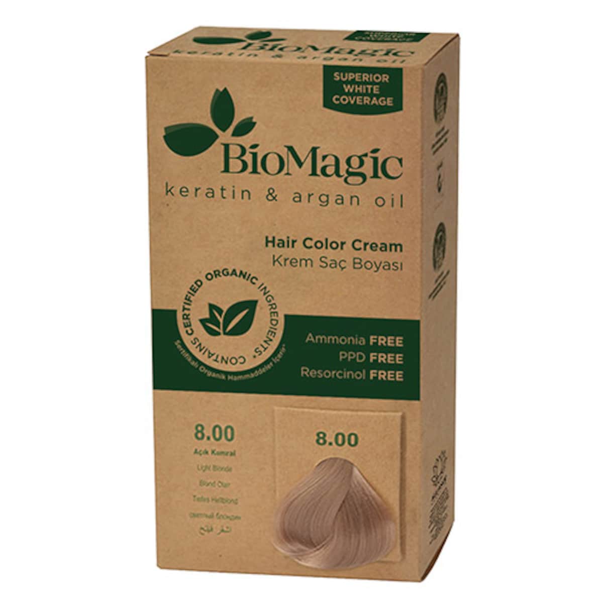 Thumbnail Bio Magic Hair Colour Cream Light Blonde 8.00