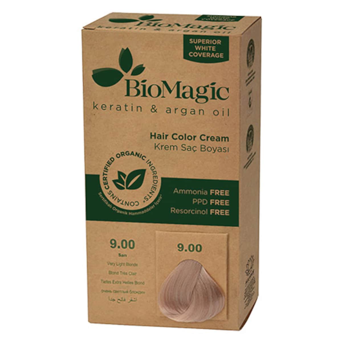 Thumbnail Bio Magic Hair Colour Cream Very Light Blonde 9.00