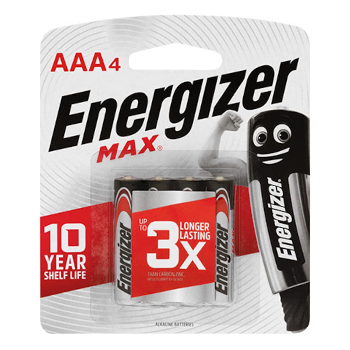 Thumbnail Energizer Battery Max E92 AAA 4 Pack