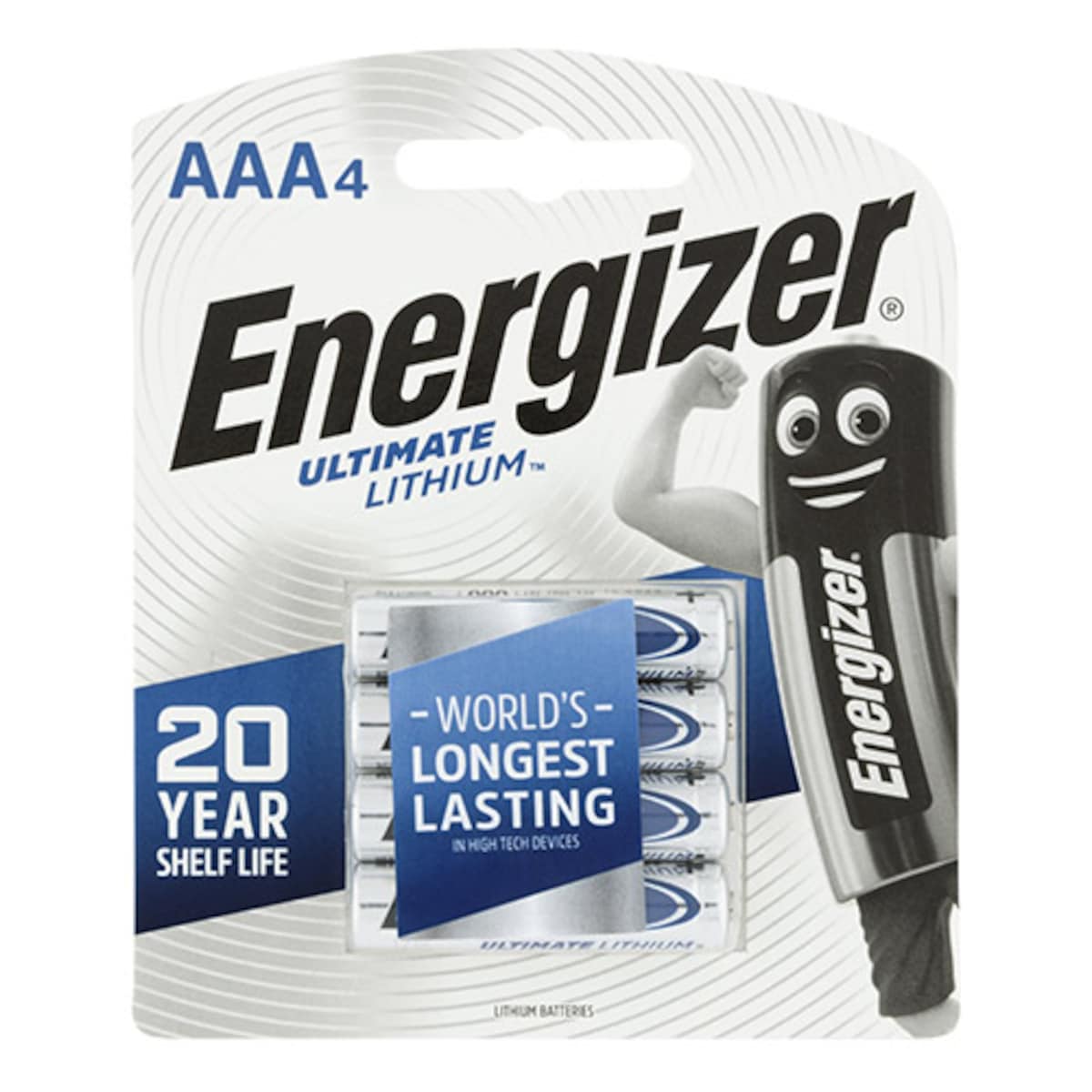 Thumbnail Energizer Ultimate Lithium Battery AAA 4 Pack