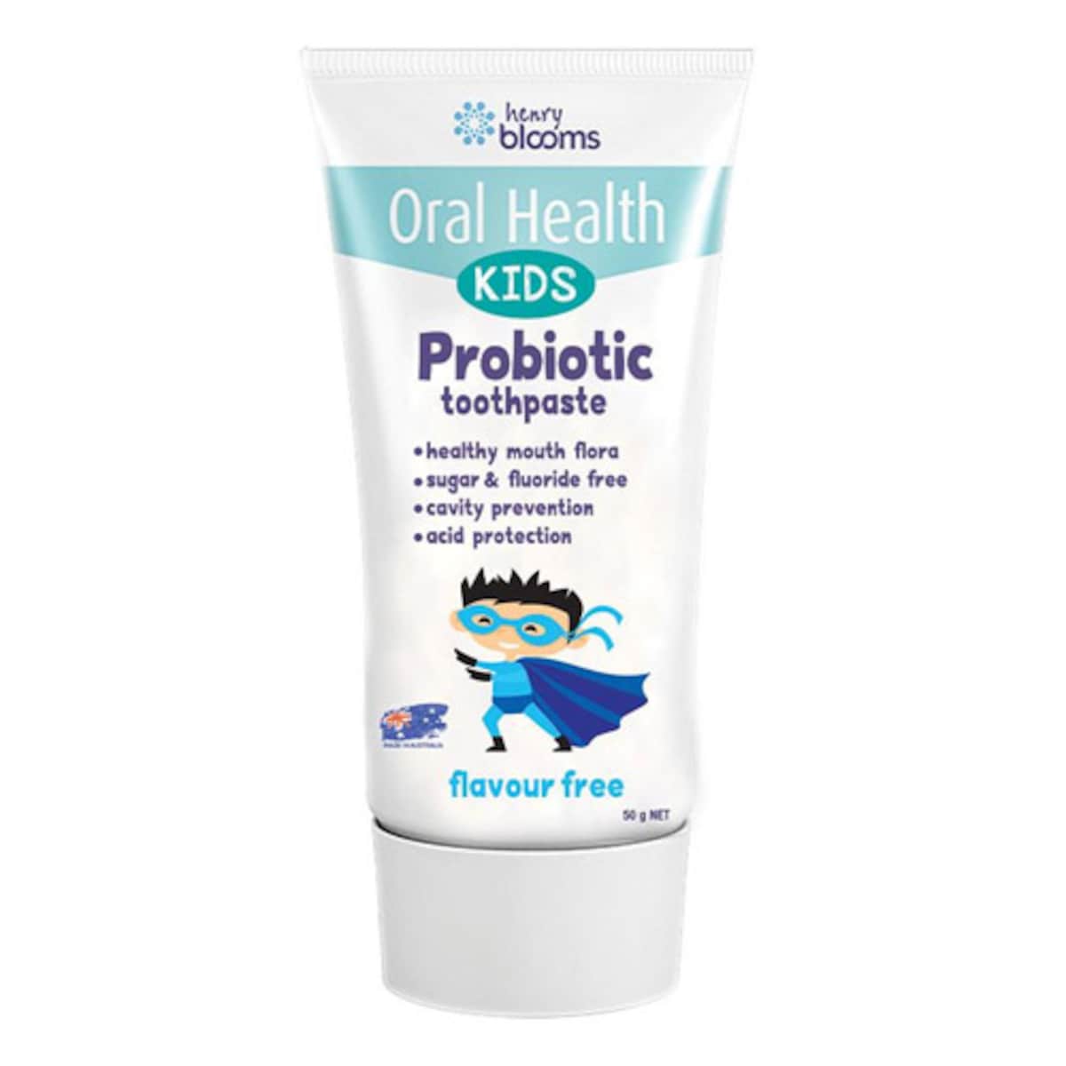 Thumbnail Henry Blooms Kids Probiotic Toothpaste Flavour Free 50g