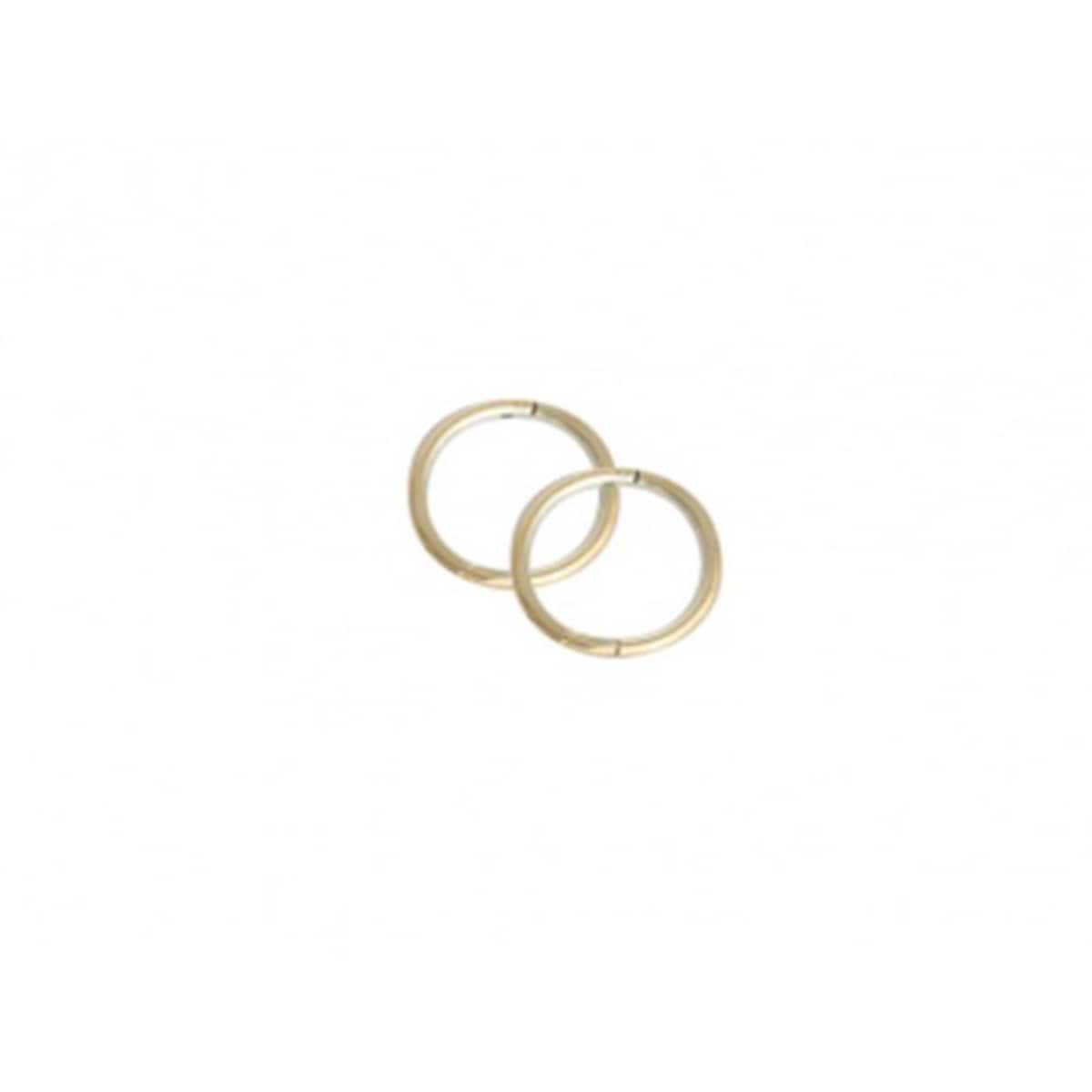 Thumbnail Studex Mini Plain Sleeper Earring Gold Plated 8mm - 1 Pair