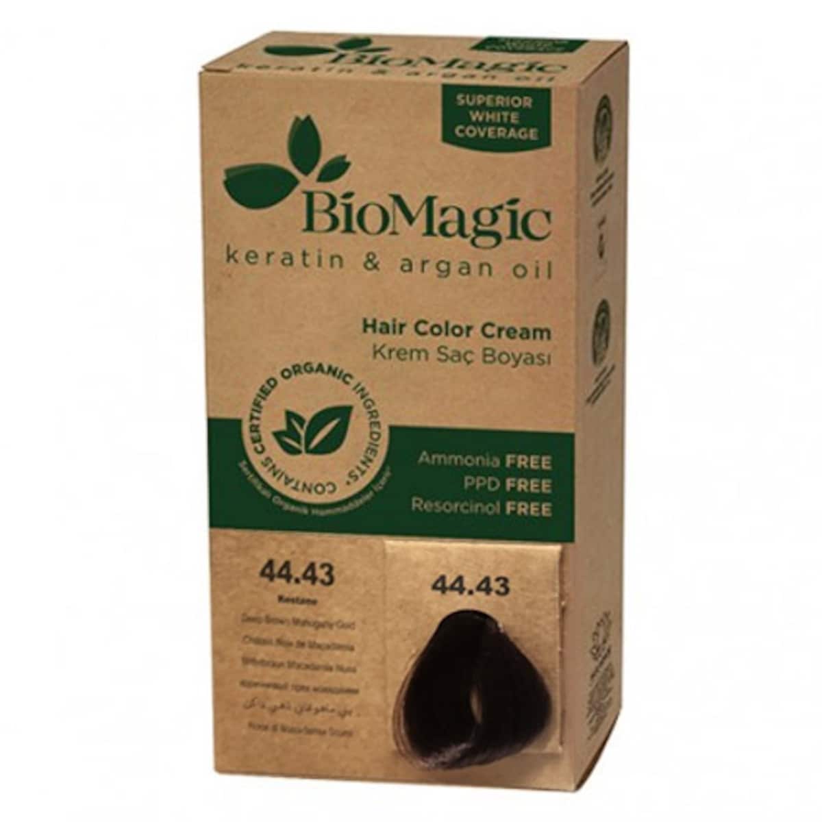 Thumbnail Bio Magic Hair Colour Cream Deep Brown Mahogany Gold 44.43
