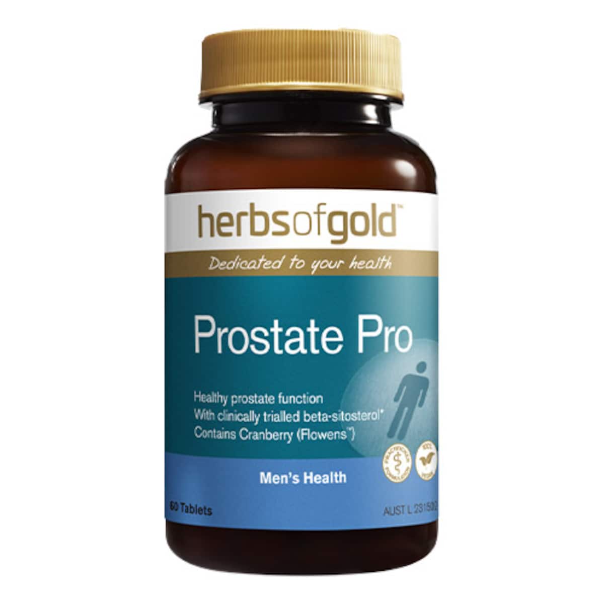 Thumbnail Herbs of Gold Prostate Pro 60 Tablets