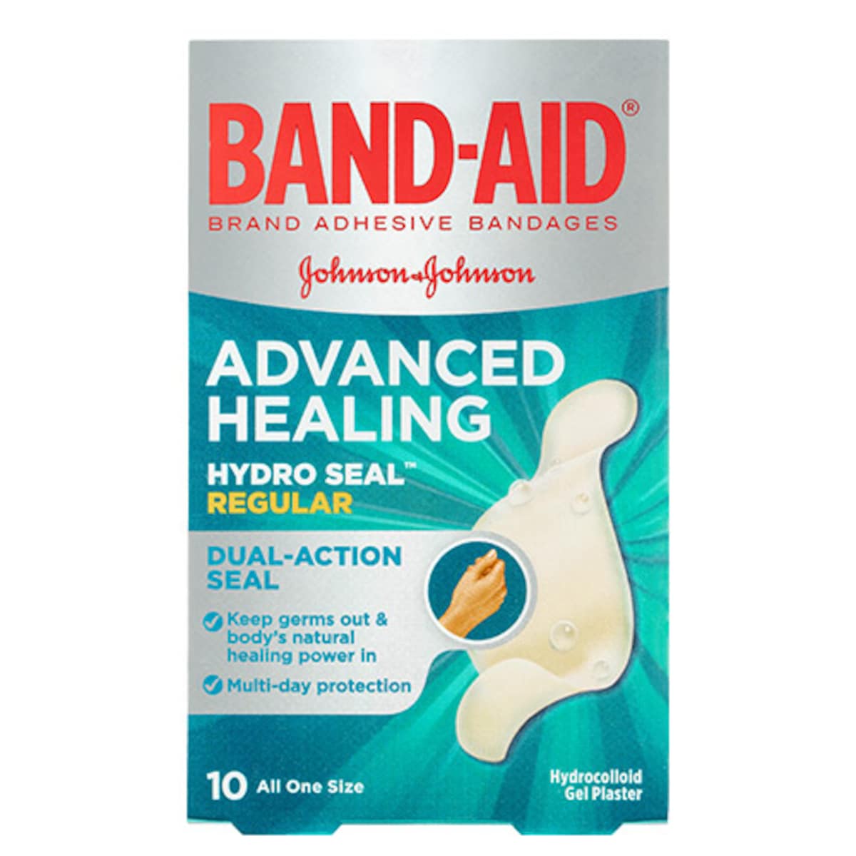 Thumbnail Band-Aid Advanced Hydro Seal Regular 10 Gel Plasters