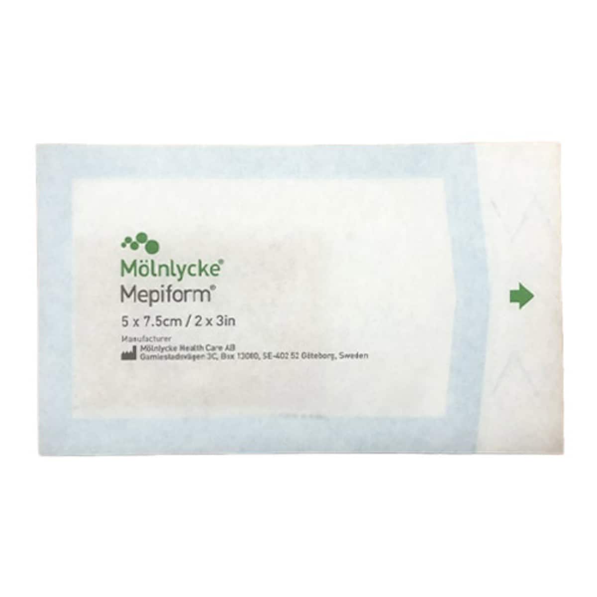 Thumbnail Mepiform Wound Dressing 293200 5cm x 7.5cm Single