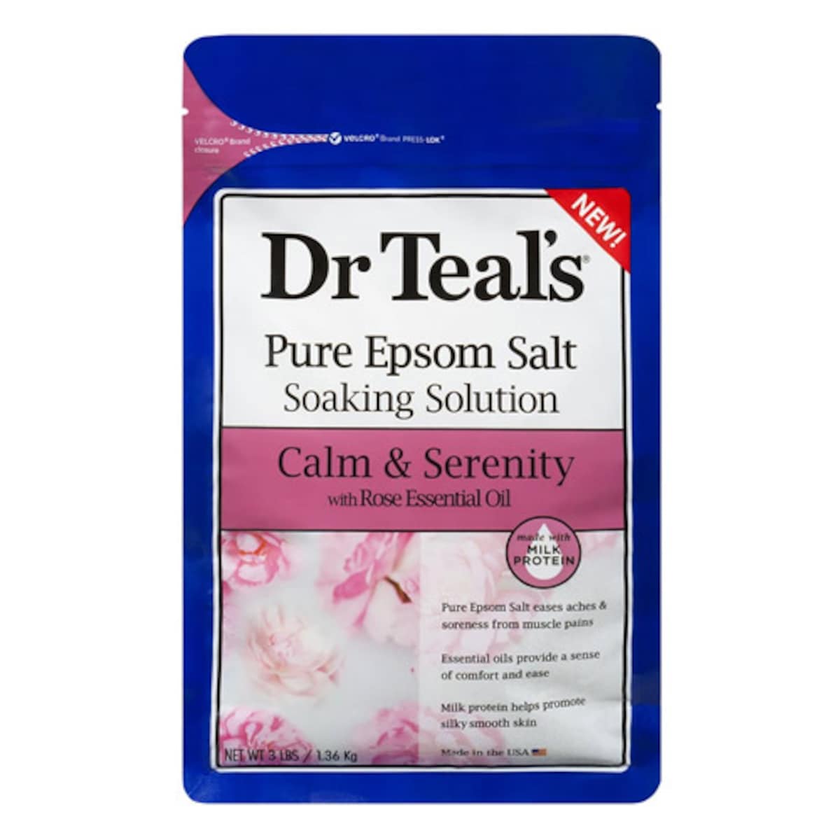Thumbnail Dr Teals Epsom Salt Rose Oil 1.36kg