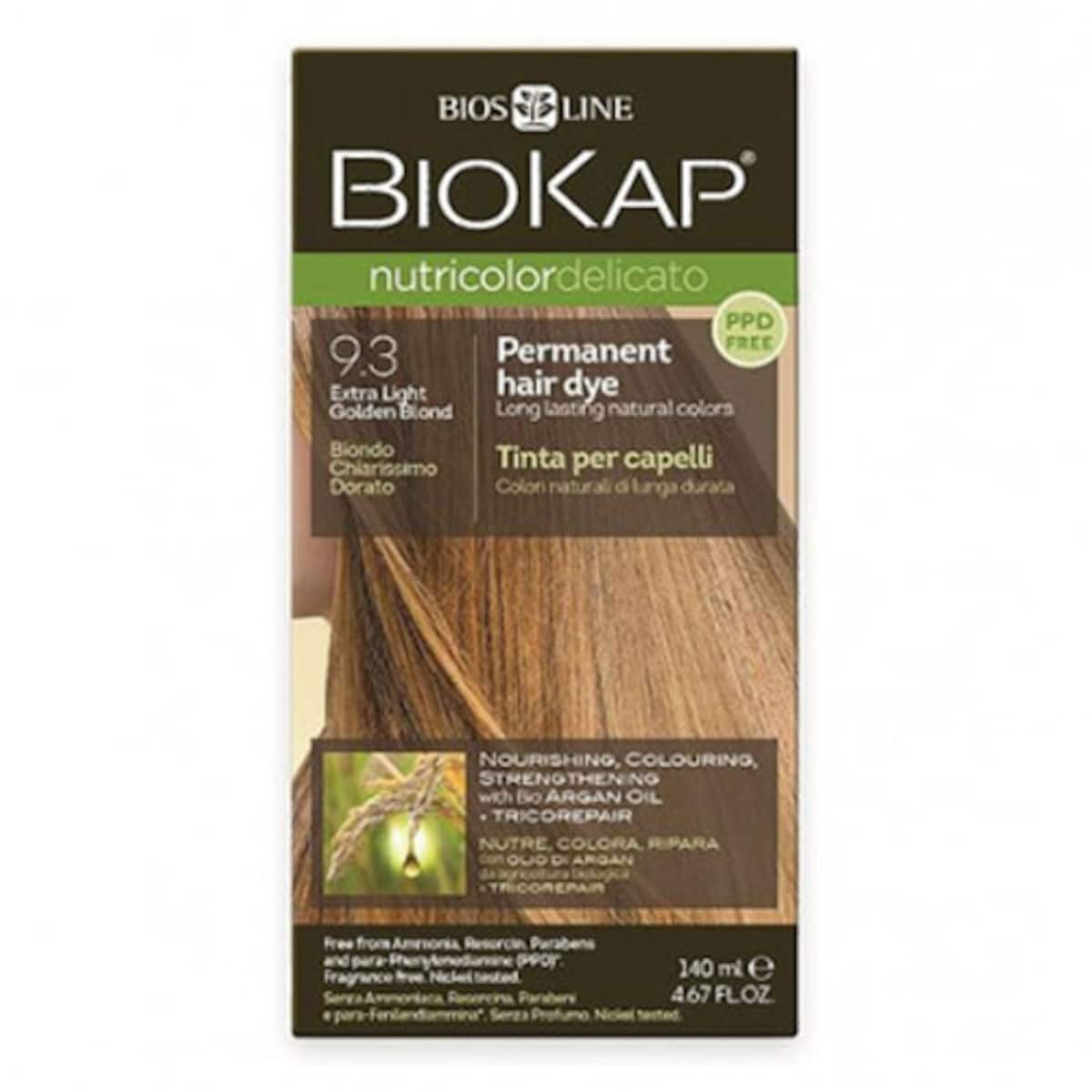 Thumbnail Biokap Nutricolor Delicato 9.3 Extra Light Golden Blonde 140ml