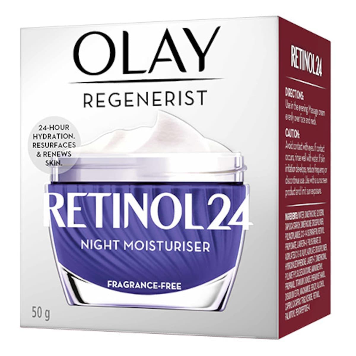 Thumbnail Olay Regenerist Retinol 24 Night Moisturiser 50g