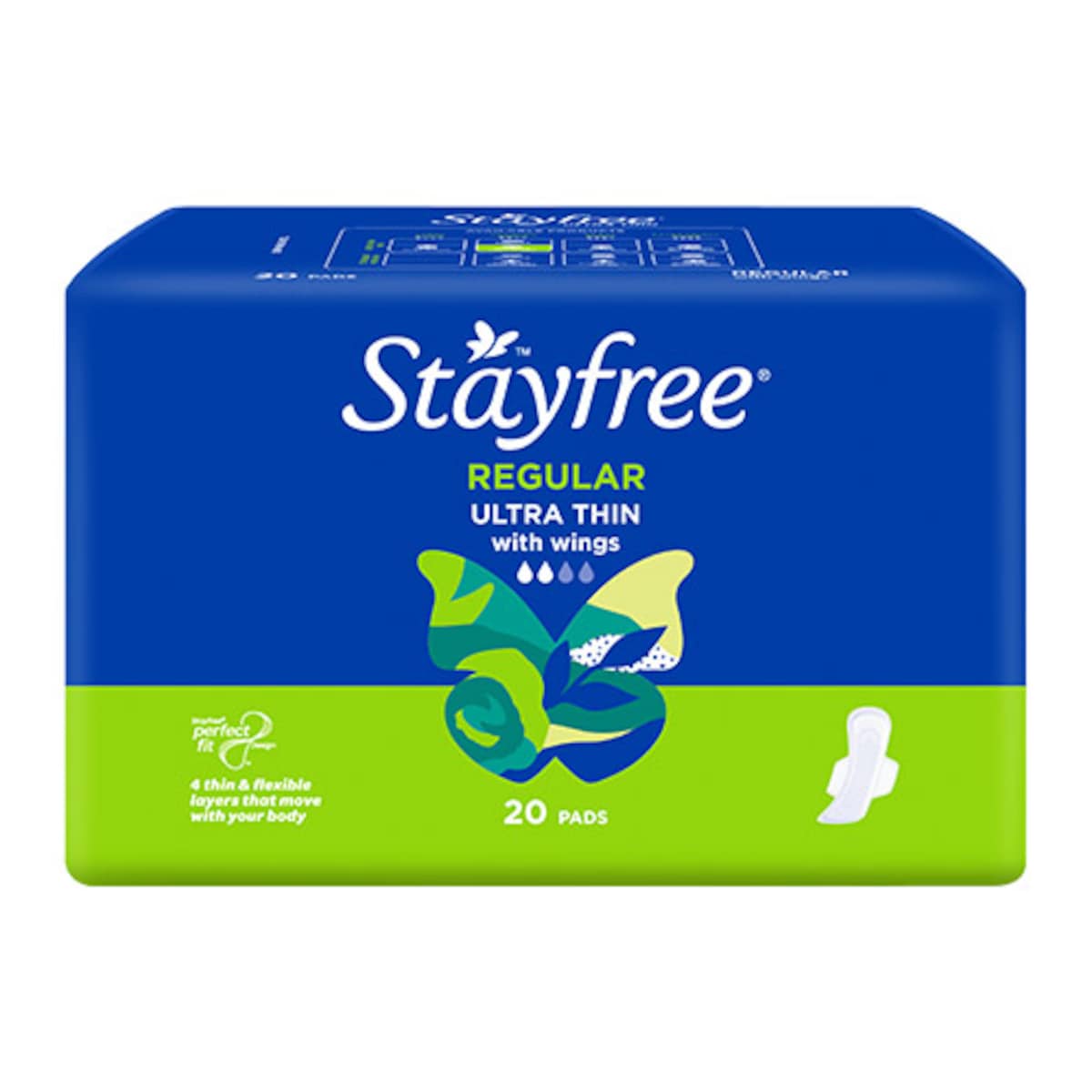 Thumbnail Stayfree Ultra Thin Regular with Wings 20 Pack