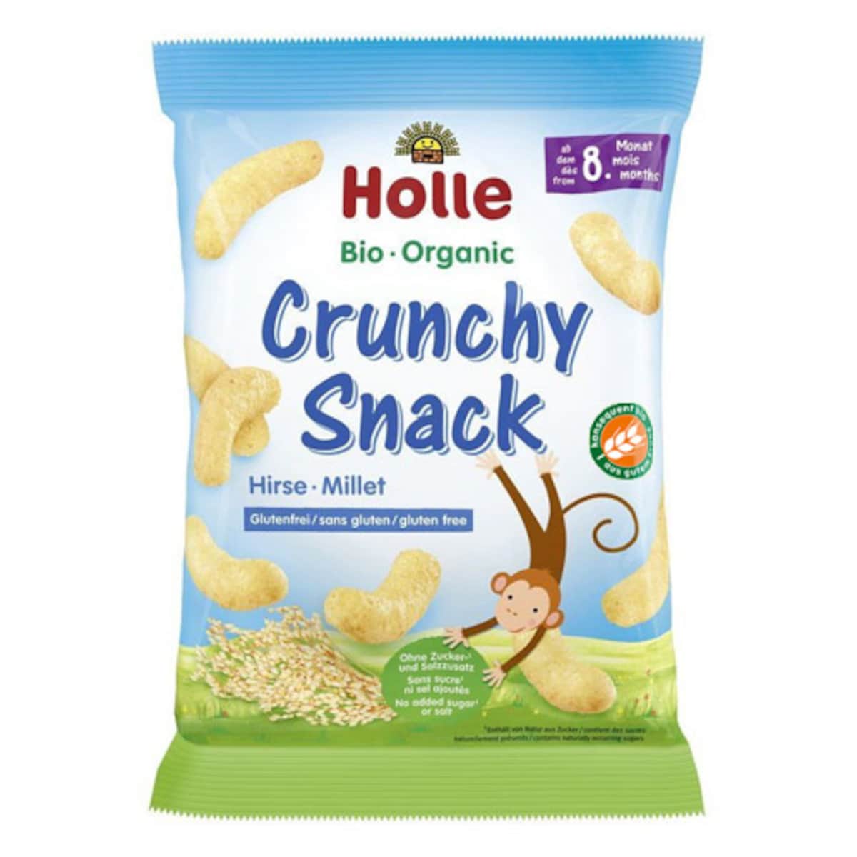 Thumbnail Holle Organic Millet Crunchy Snack 25g