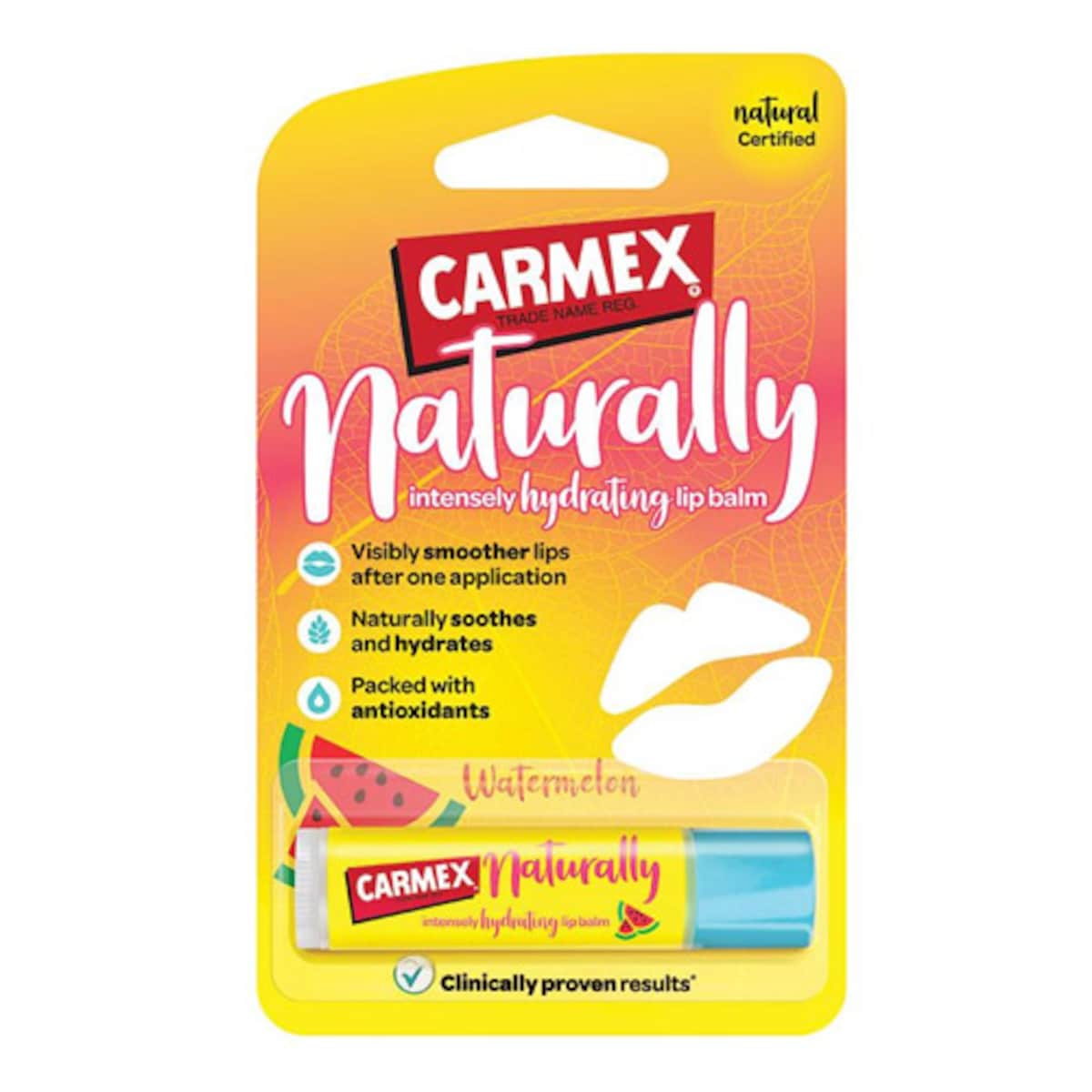Thumbnail Carmex Naturally Hydrating Watermelon Lip Balm 1 Pack