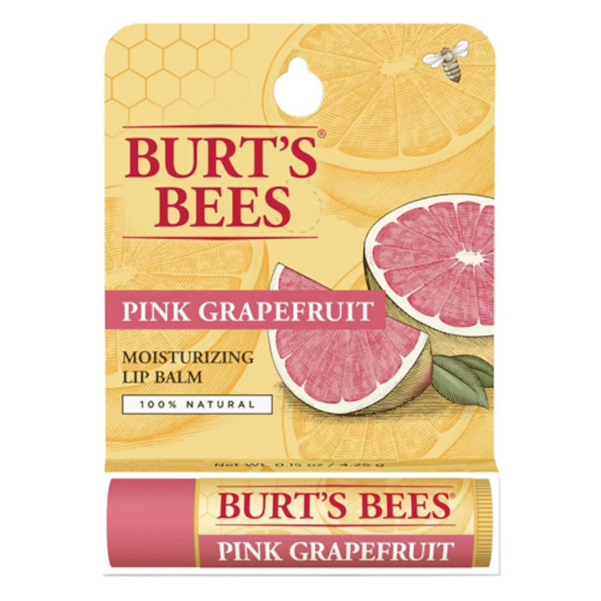Thumbnail Burts Bees Pink Grapefruit Lip Balm 4.25g