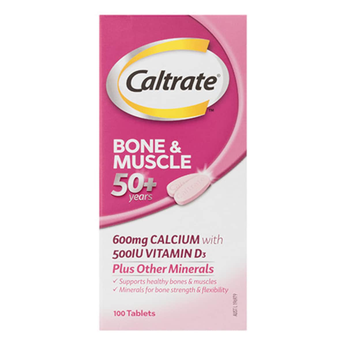 Thumbnail Caltrate Bone & Muscle 50+ 100 Tablets