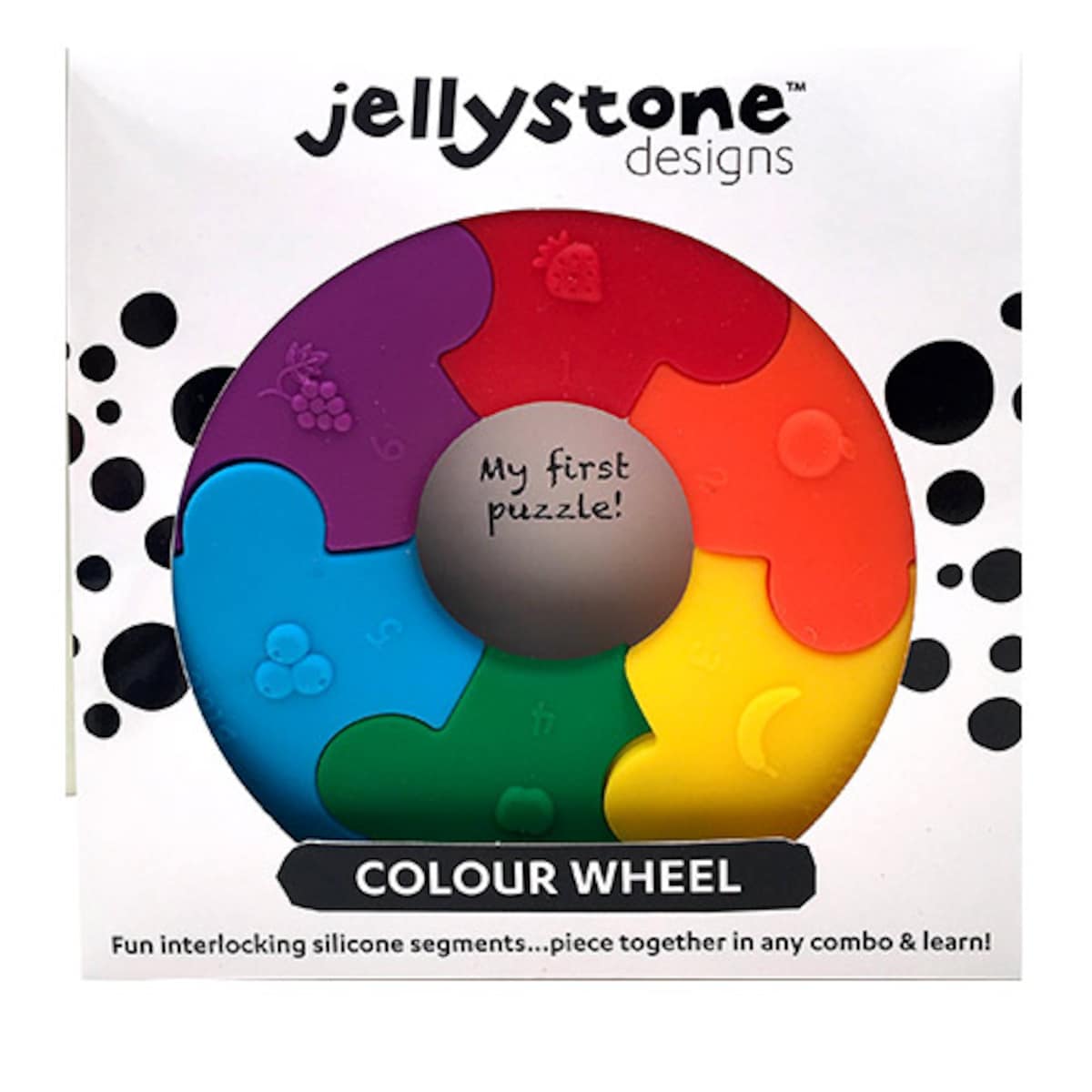 Thumbnail Jellystone Designs Baby Colour Wheel Rainbow