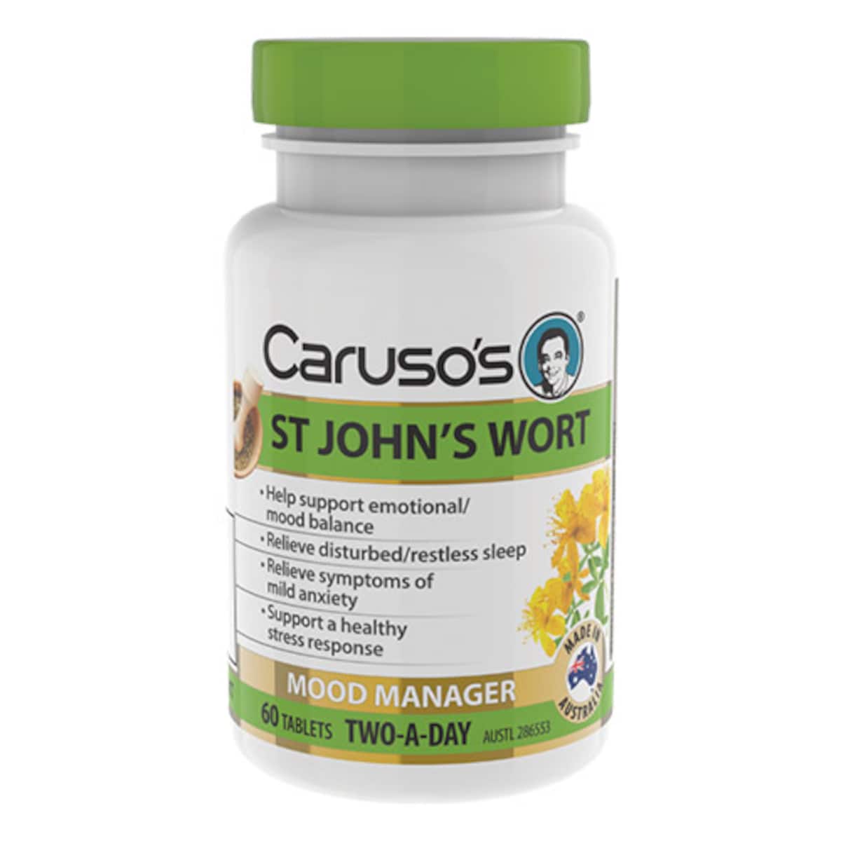 Thumbnail Carusos St Johns Wort 60 Tablets