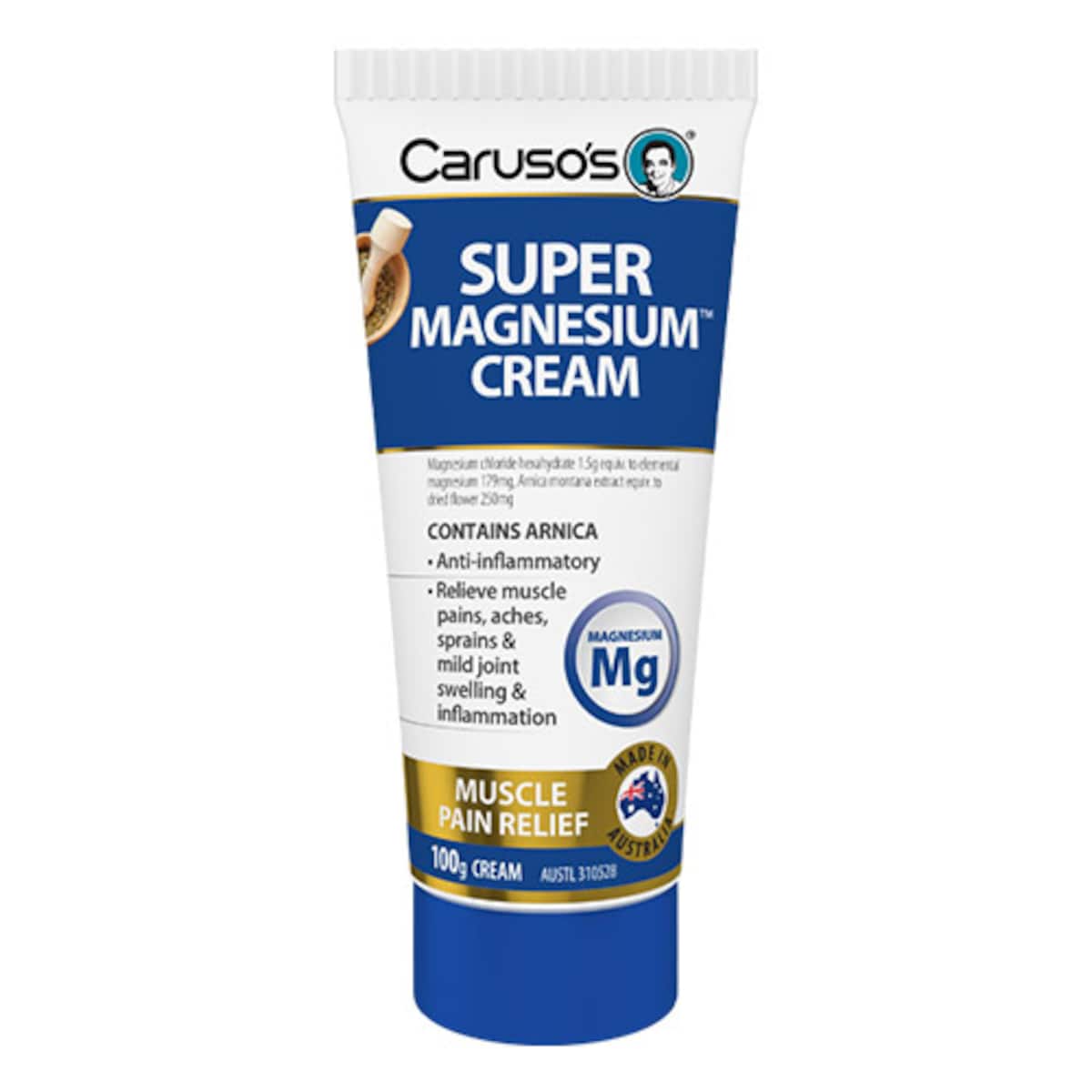 Thumbnail Carusos Super Magnesium Cream 100g