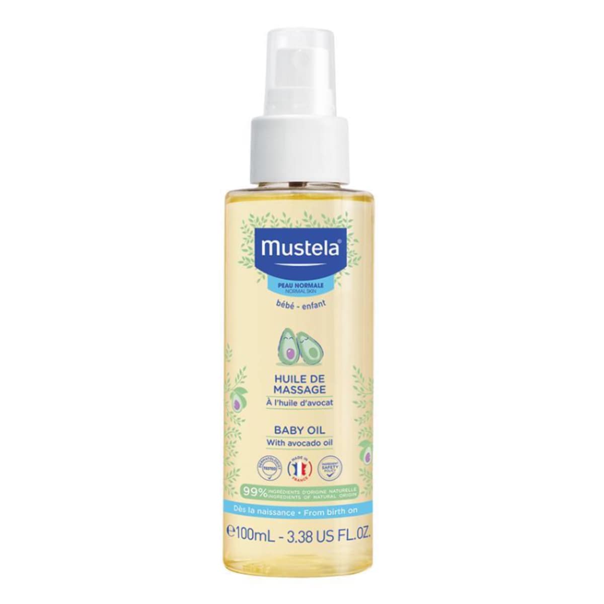 Thumbnail Mustela Baby Massage Oil Spray 100ml