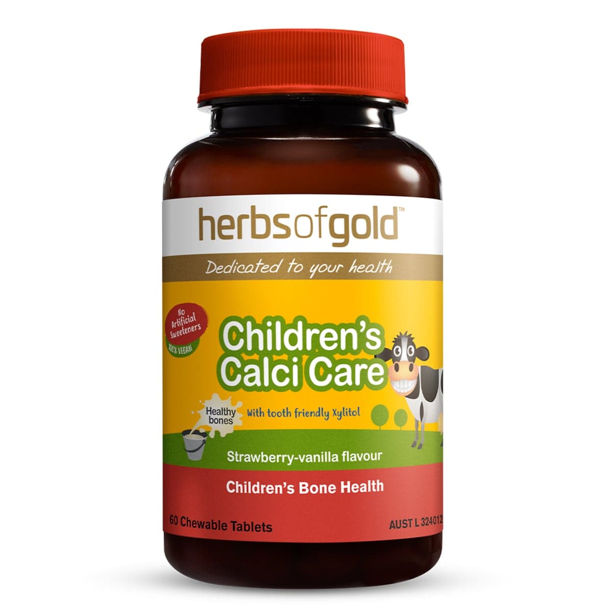Thumbnail Herbs of Gold Childrens Calci Care 60 Chewable Tablets
