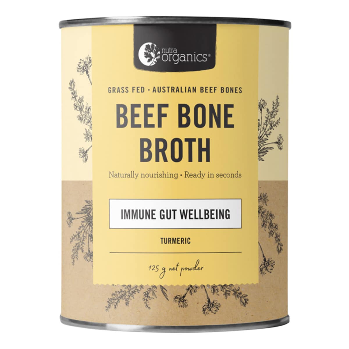 Thumbnail Nutra Naturals Beef Bone Broth Turmeric 125g