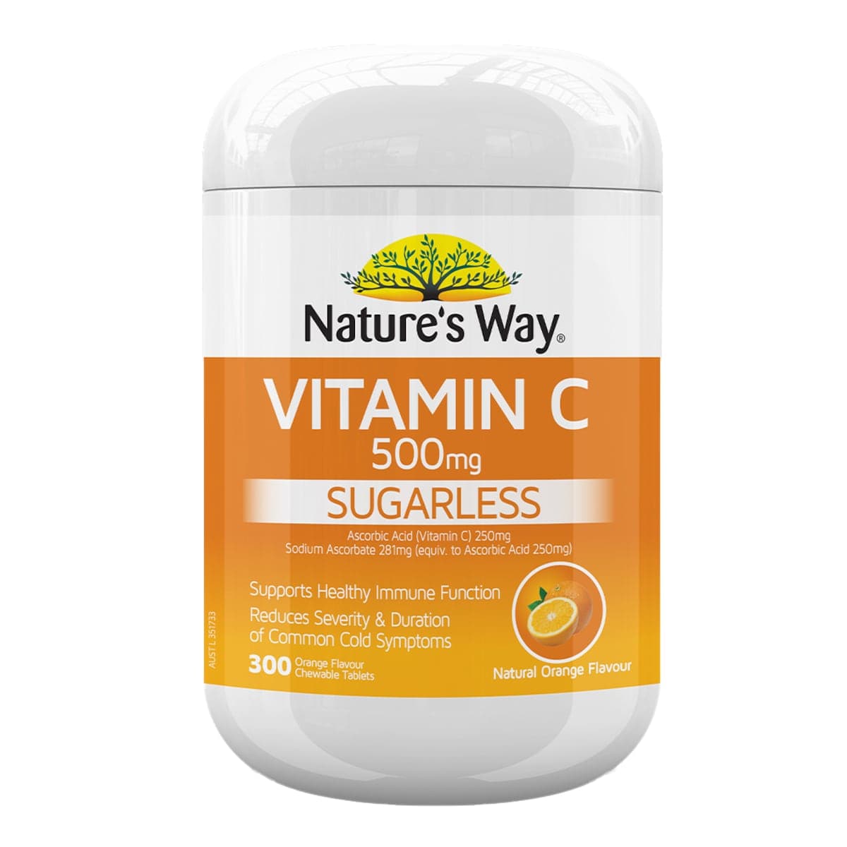Thumbnail Nature's Way Vitamin C 500mg 300 Chewable Tablets