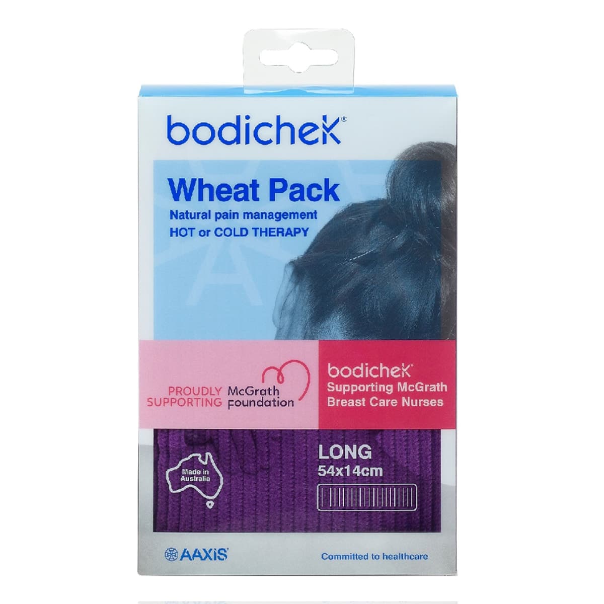 Thumbnail Bodichek Hot/Cold Wheat Pack Long Narrow Assorted Colours