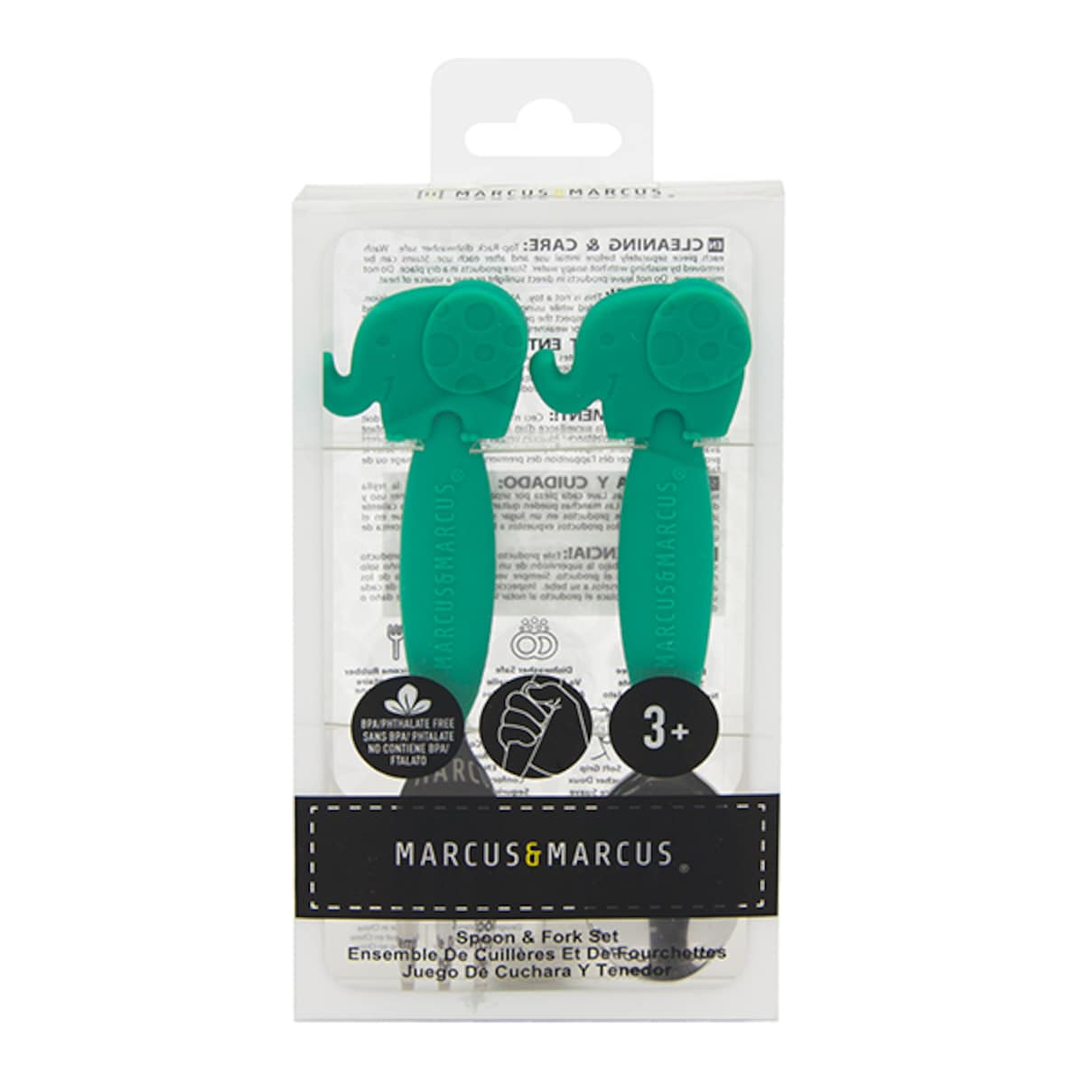 Thumbnail Marcus & Marcus Fork & Spoon Set Green