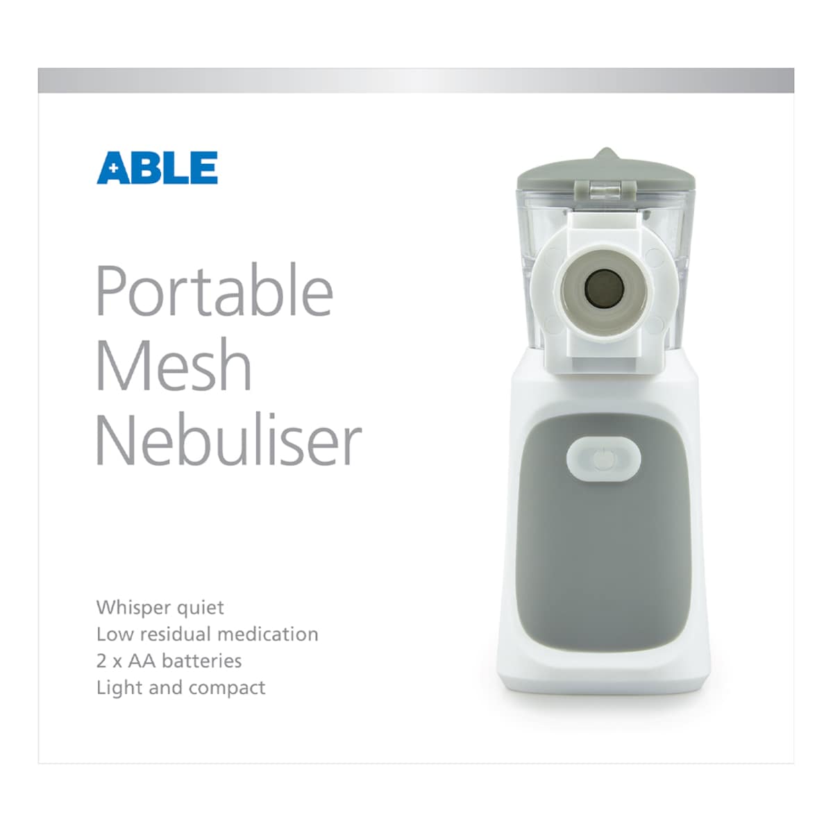Thumbnail ABLE Portable Mesh Nebuliser