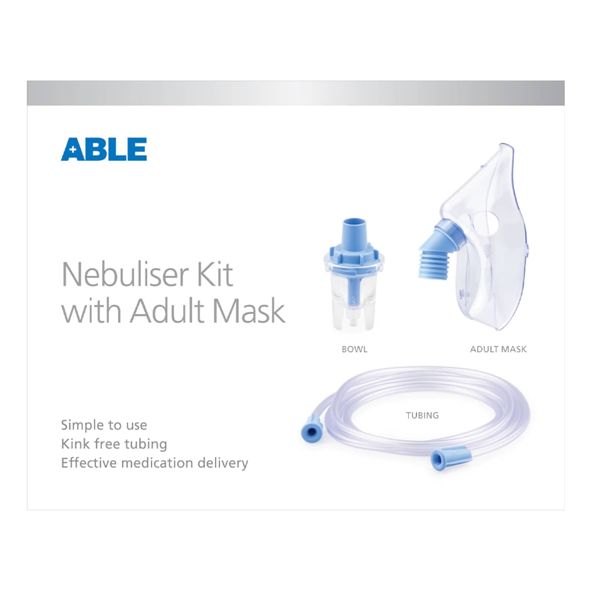Thumbnail ABLE Nebuliser Kit for Adults