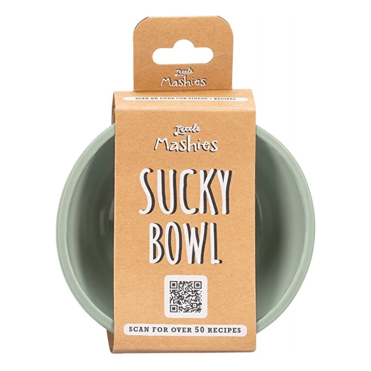 Thumbnail Little Mashies Silicone Sucky Bowl Olive