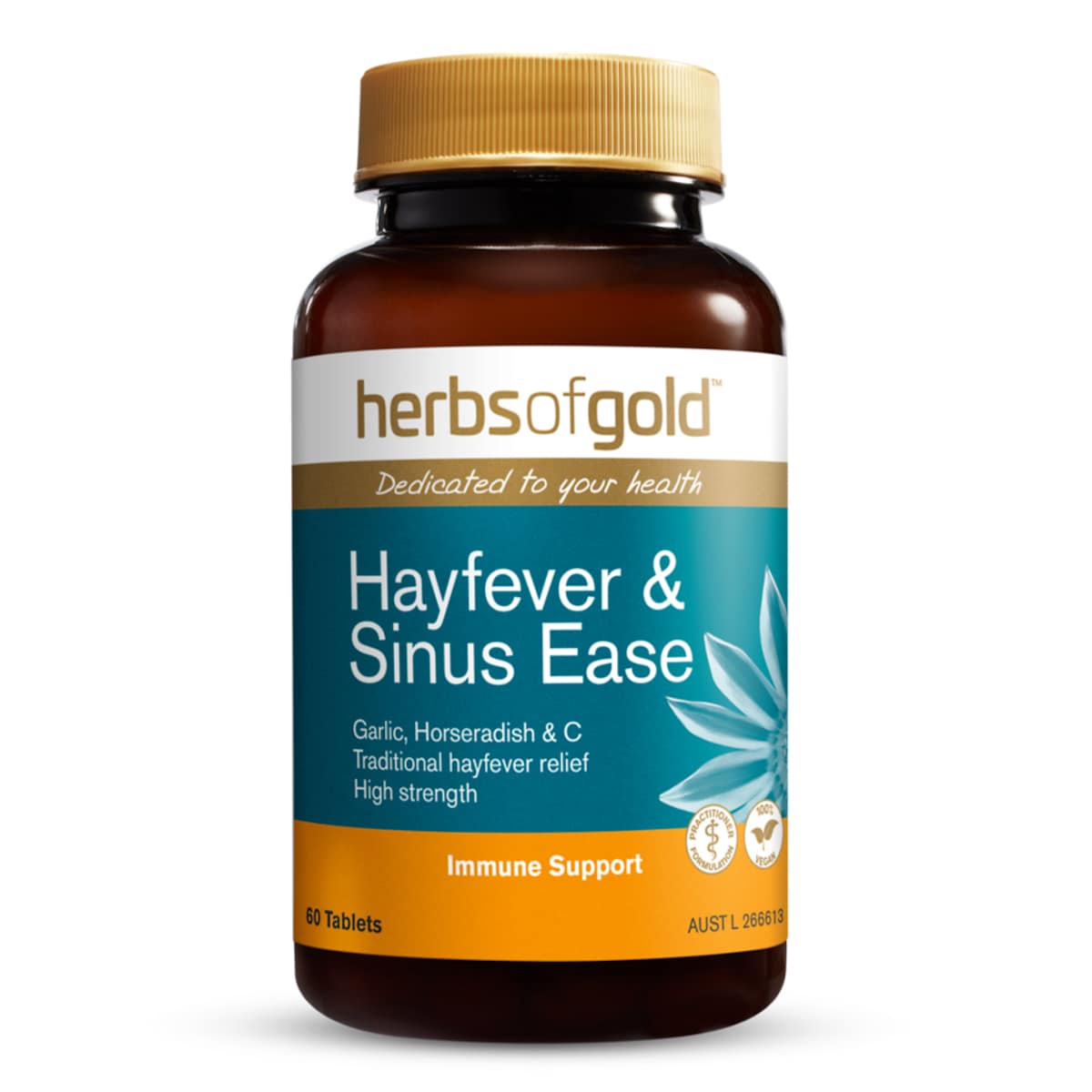 Thumbnail Herbs of Gold Hayfever & Sinus Ease 60 Tablets