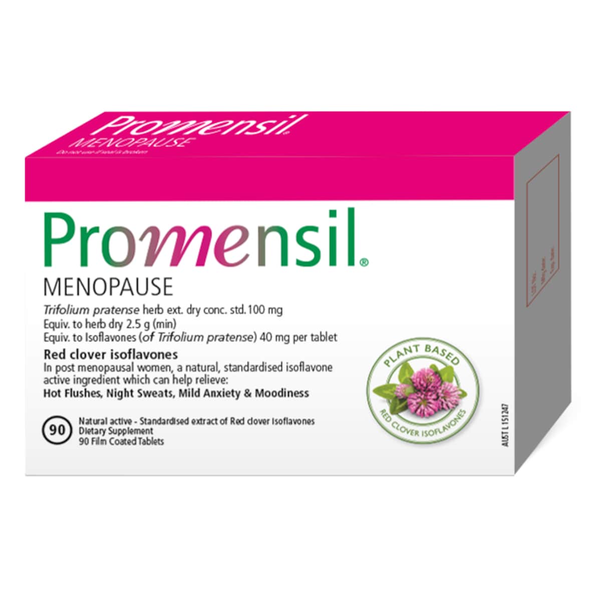 Thumbnail Promensil Menopause 90 Tablets