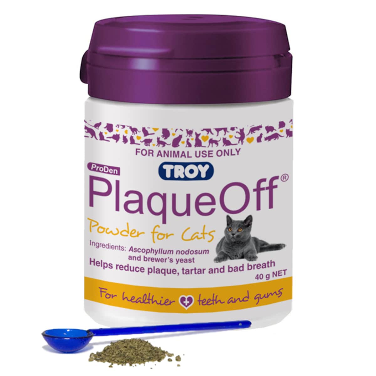 Thumbnail Troy ProDen PlaqueOff Powder for Cats 40g