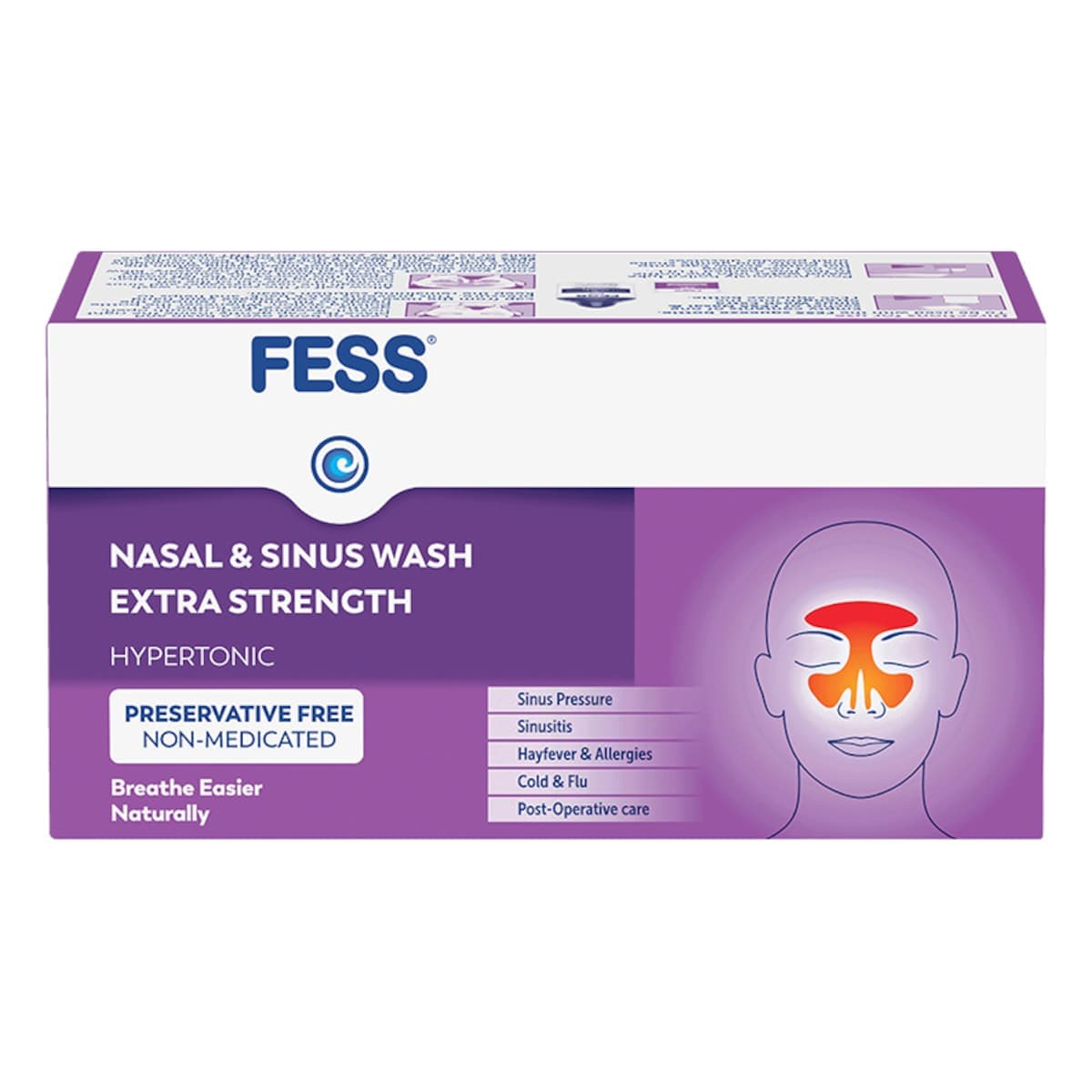 Thumbnail FESS Nasal & Sinus Wash Extra Strength Refill 24 Sachets