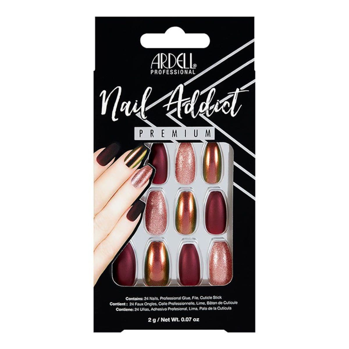 Thumbnail Ardell Nail Addict Premium Red Cateye Kit
