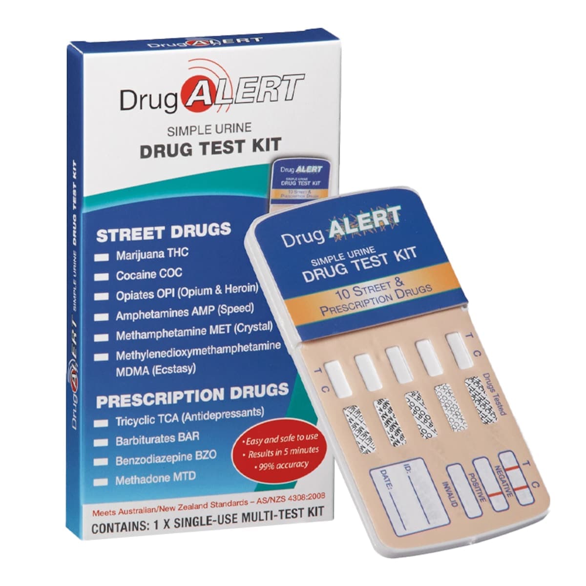 Thumbnail Drug Alert Multi Drugs Test Kit 1 Pack