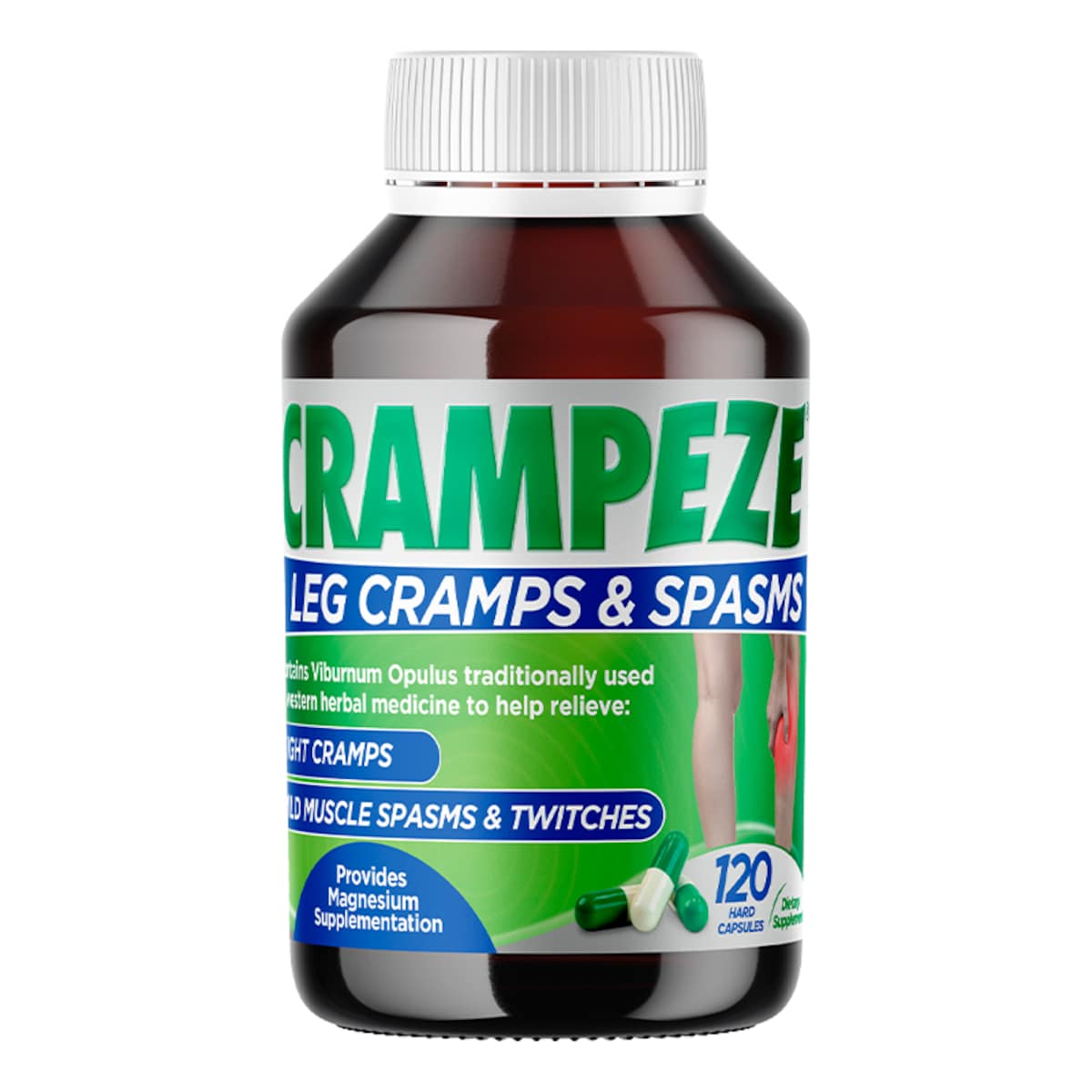 Thumbnail Crampeze Night Cramps for Leg Cramps & Spasms 120 Hard Capsules
