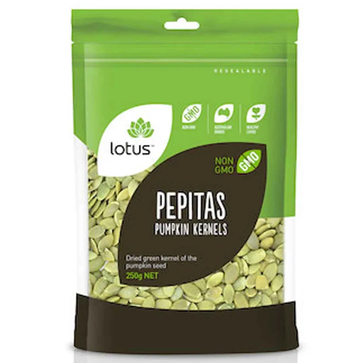 Thumbnail Lotus Pepitas (Pumpkin Kernels) 250g