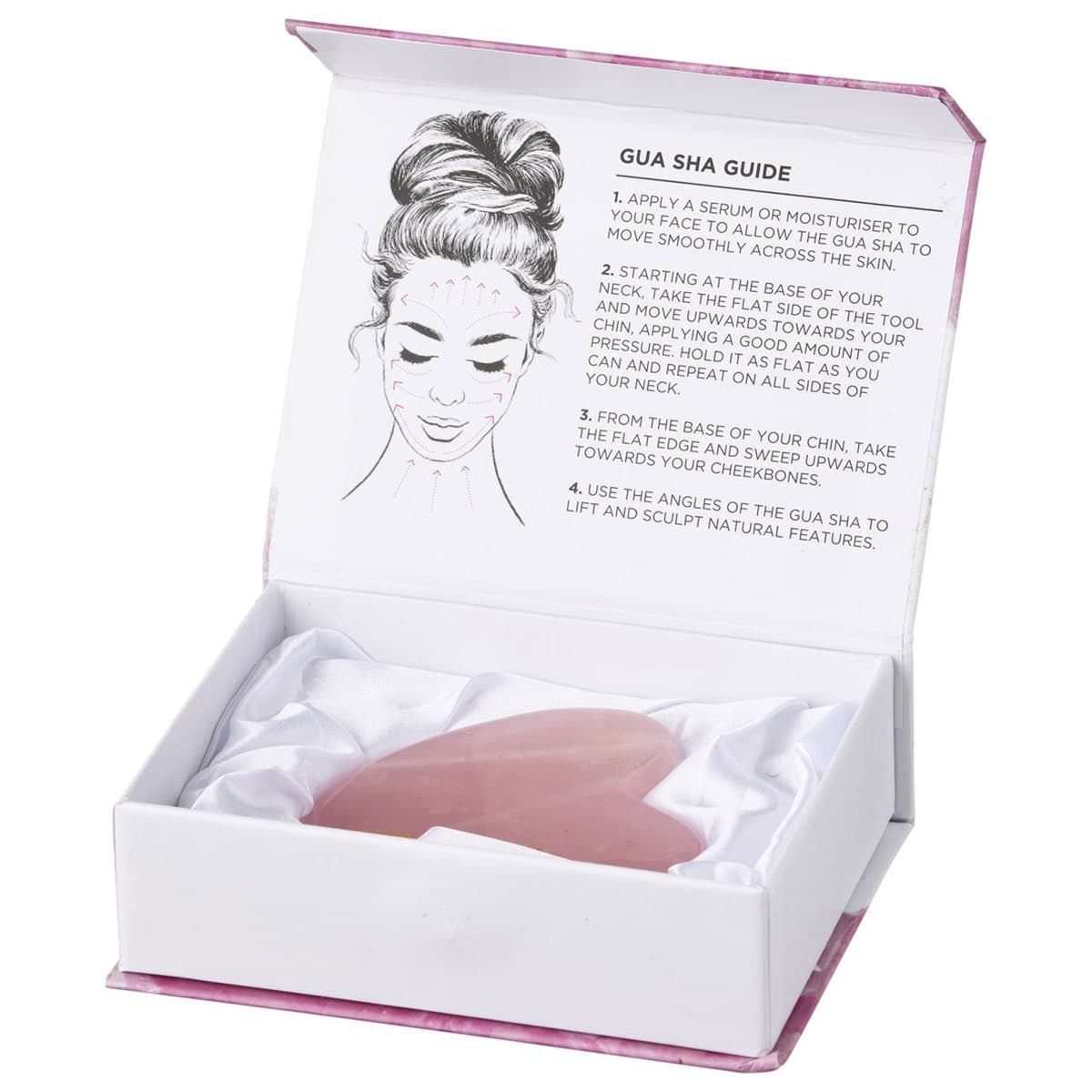 Thumbnail SUMMER SALT BODY Crystal Gua Sha Rose Quartz 1 Pack