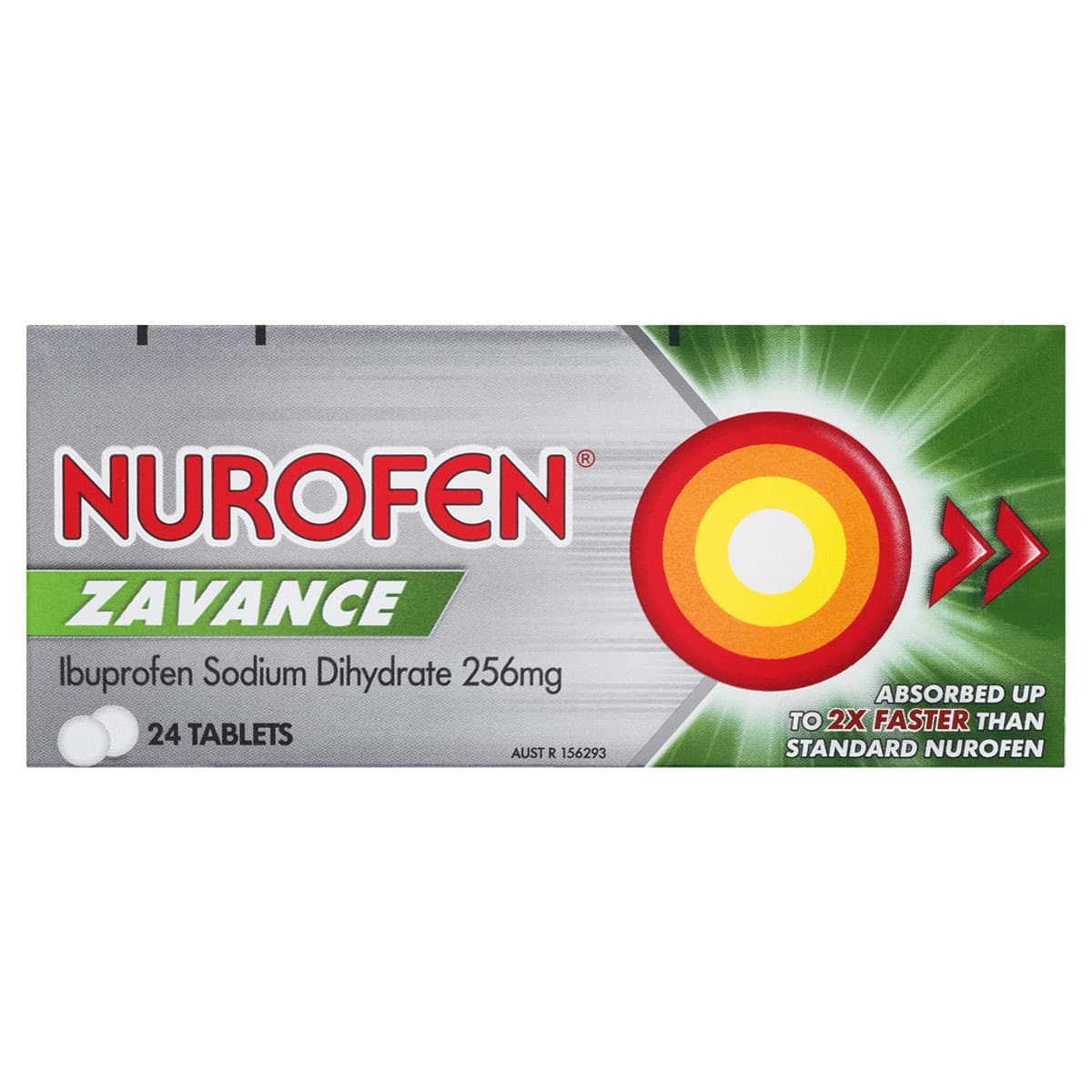 Thumbnail Nurofen Zavance Pain & Inflammation Relief 24 Tablets