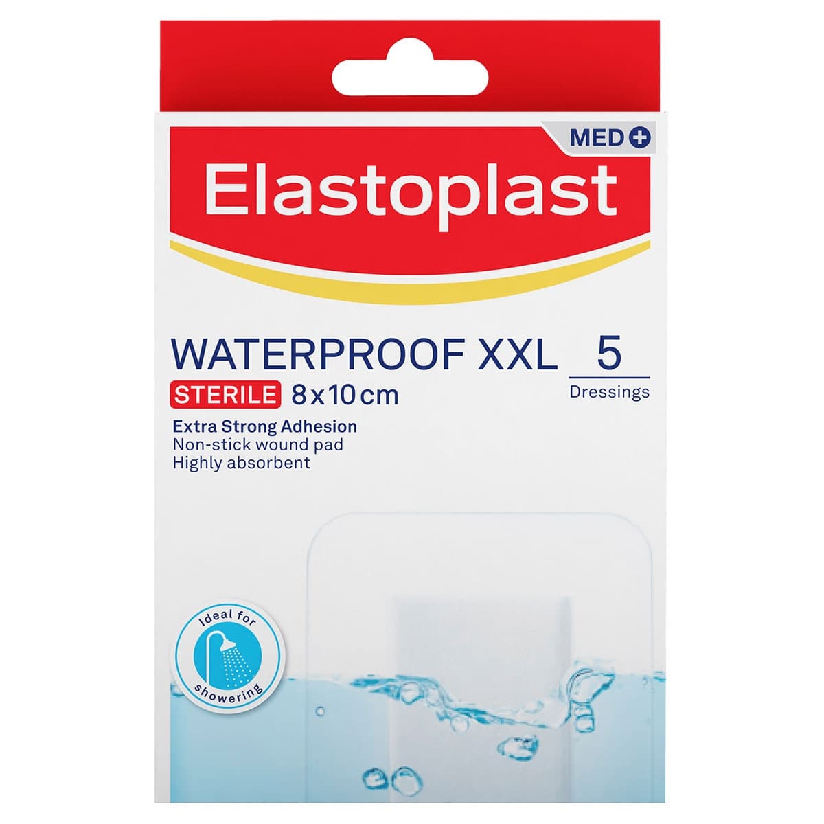 Thumbnail Elastoplast Aqua Protect Dressing XXL 8cm x 10cm 5 Pack