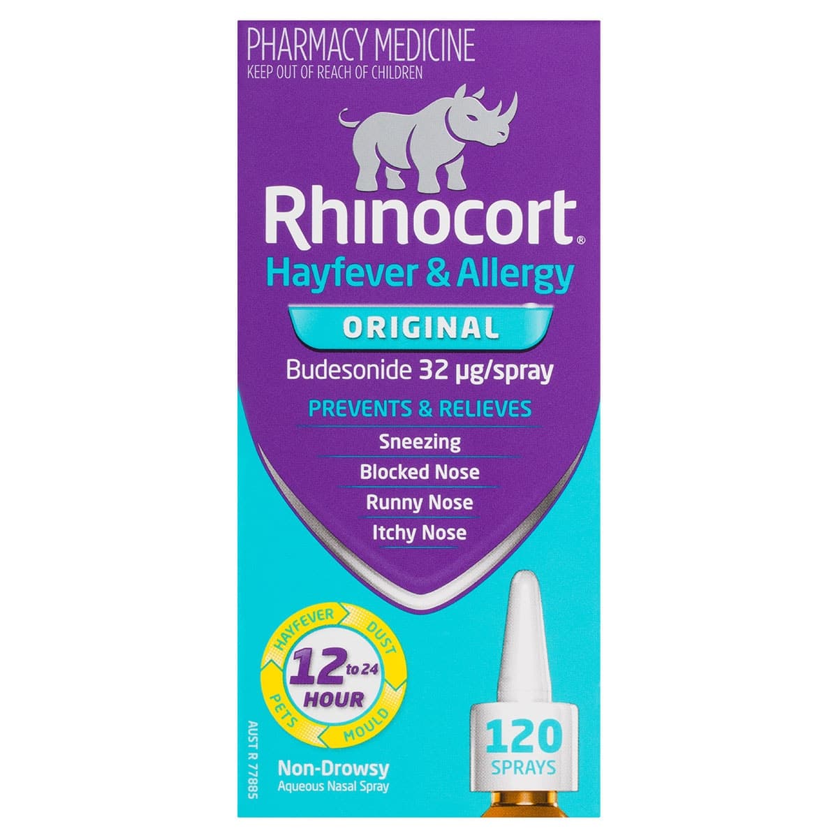 Thumbnail Rhinocort Hayfever & Allergy Original Nasal Spray 120 Sprays